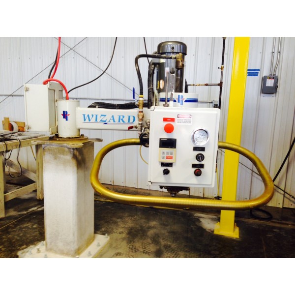 Park Industries Wizard radial arm polisher